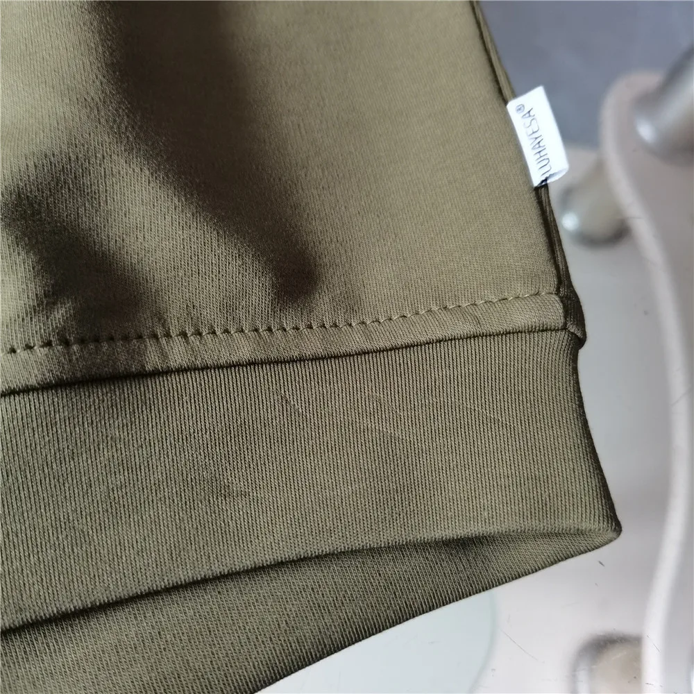 LUHAYESA 95% Cotton Iyengar Quần Short Nữ Thun Ngắn Thoải Mái Quần Trẻ Em Nam Iyengar Quần Short