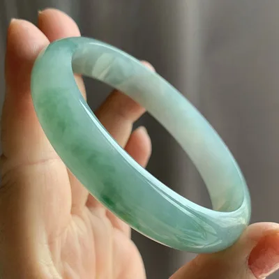 

Zheru Jewelry натуральный бирманский жадеит светло-зеленый браслет 54-64 мм элегантные ювелирные изделия принцессы лучший подарок для мамы и девушки