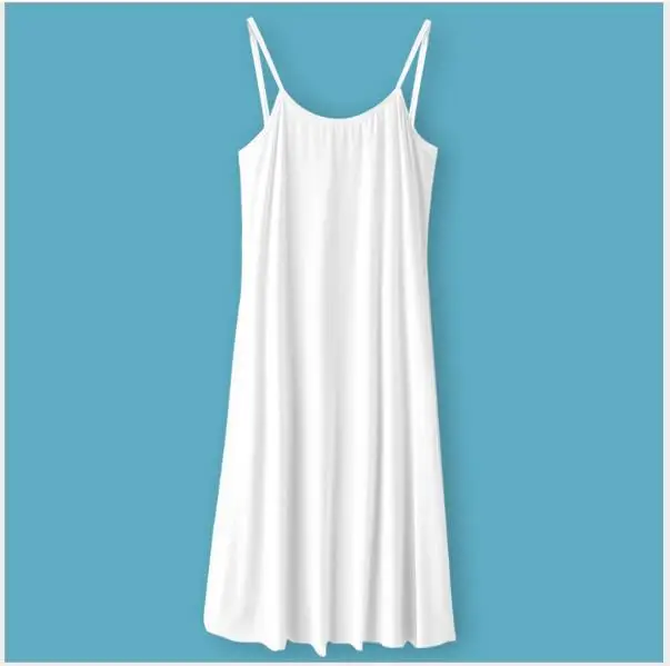 Night Dress Sleeveless Nighties Summer Modal XL-5XL Plus Size Mini Dress Sexy Nightgown Soft Sleepwear Nightwear For Women