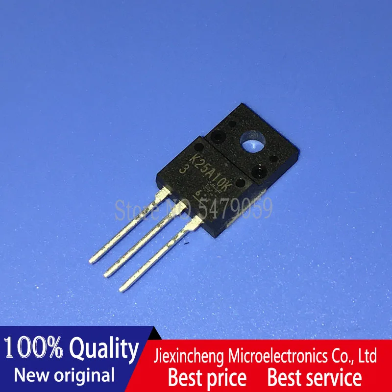 10ชิ้นTK25A10K K25A10K TK25A20D K25A20D TK25E06K3 K25E06K3 TO220F MOSFETใหม่เดิม
