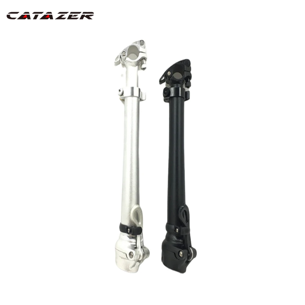 

Catazer Bicycle Stem 25.4mm 28.6mm 412 Folding Bike Stem Head Tube Double Direction Telescopic for Electric Scooter