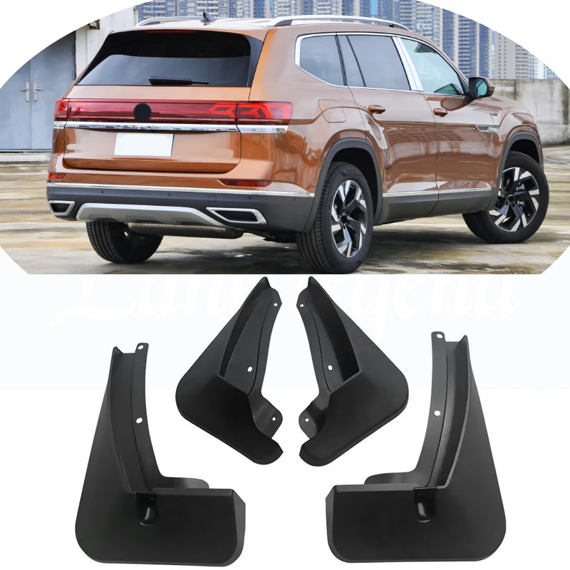 Car Mud Flaps For Volkswagen VW Teramont Atlas 2021 Mudguards Splash Guards Fender Mudflaps