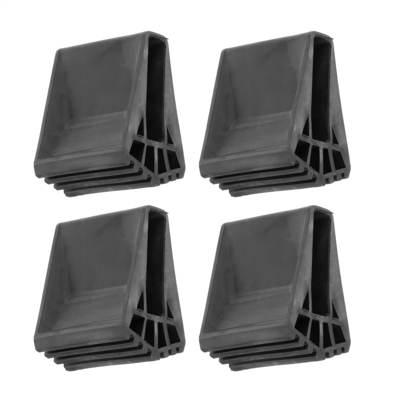 Set of 4 Rubber Ladder Feet Covers Replacement Pads Protector Leg Caps Caps