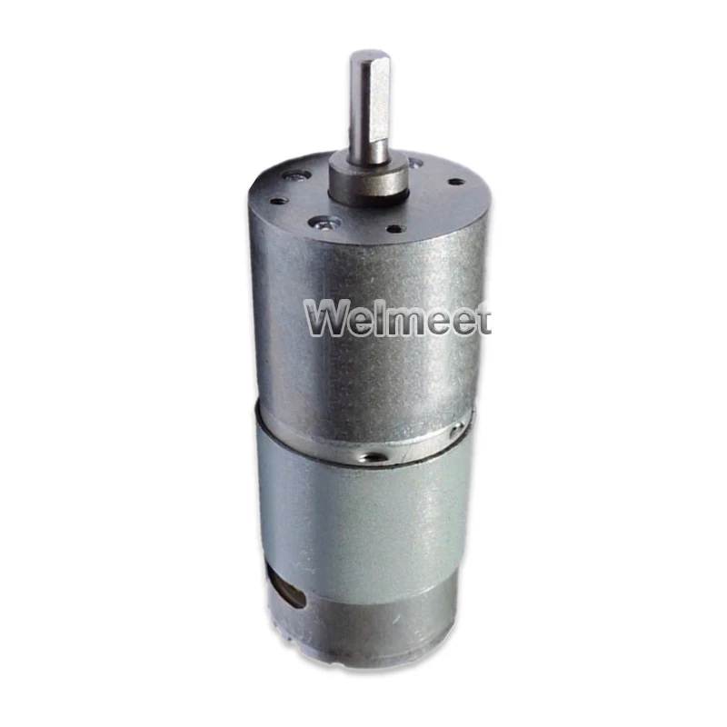 1pcs DC24V 14/400rpm JGA37-545 Large Torque Speed Reduction Gear Motor with Full Metal Gearbox