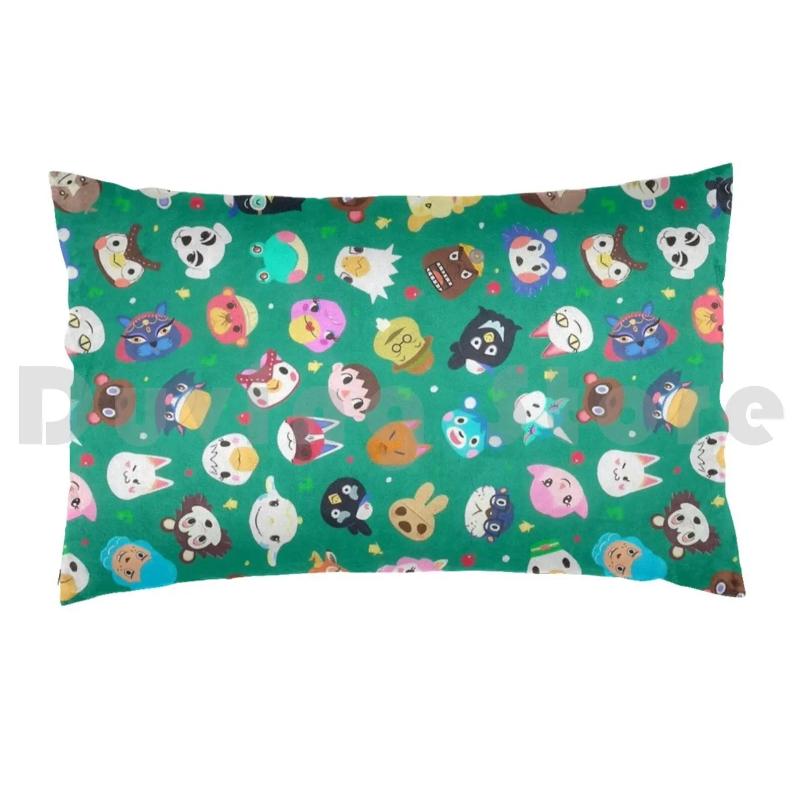 Animal PatternPillow case Animal Animal Tom Nook Villager Smash Bros Super Smash Video Game