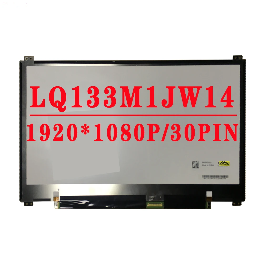 13.3 inch slim 1920*1080 IPS EDP 30pins lcd screen LQ133M1JW14 For ASUS U3000 U303U Laptop led screen display