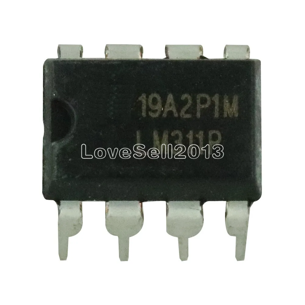 10Pcs LM311 LM311P IC DIFF COMP W/STROBE DIP-8 NEW