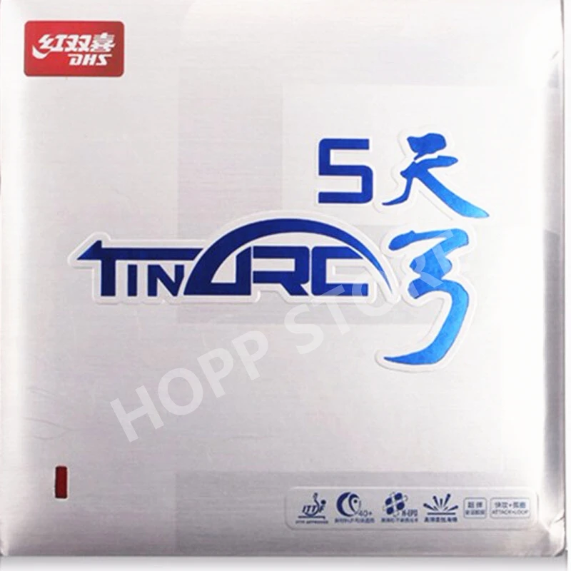 Dhs Tinarc 5 Tafeltennis Rubber Originele Pips-In TINARC-5 Dhs Ping Pong Spons