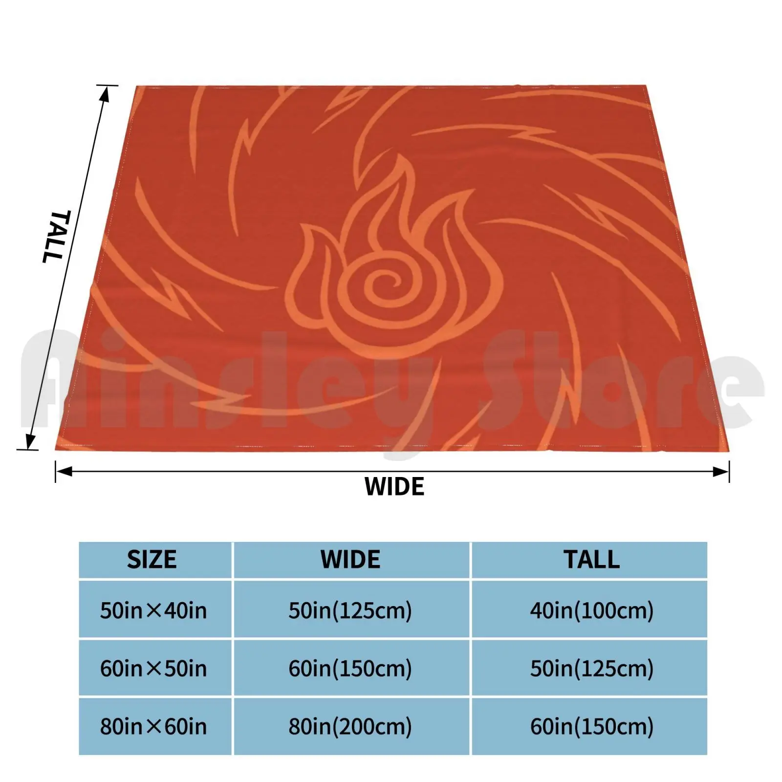 Blanket Minimalist Fire Red 883 The Last Airbender Tla Air Nomads Air Nomad Air Fire Nation