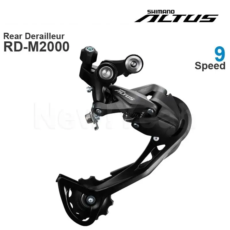 ORIGINAL Shimano ALTUS M2000 9v M2000 Rear Derailleur SHADOW 9 speed for MTB bike bicycle parts