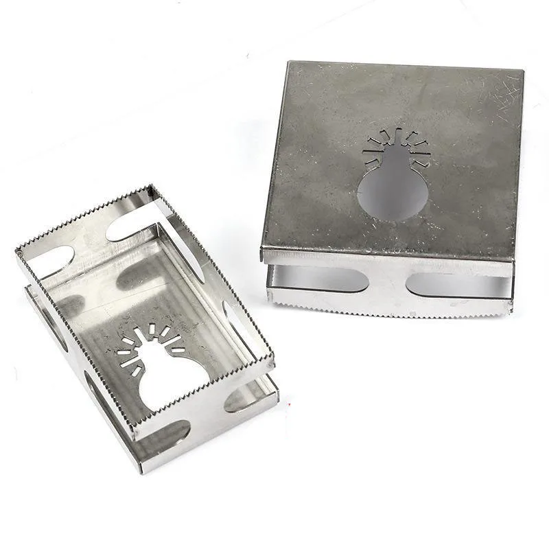 Taglierina per scanalature quadrate utensile da taglio per fori quadrati per la lavorazione del legno strumento per sega per coltelli da taglio rettangolare con foro scanalato