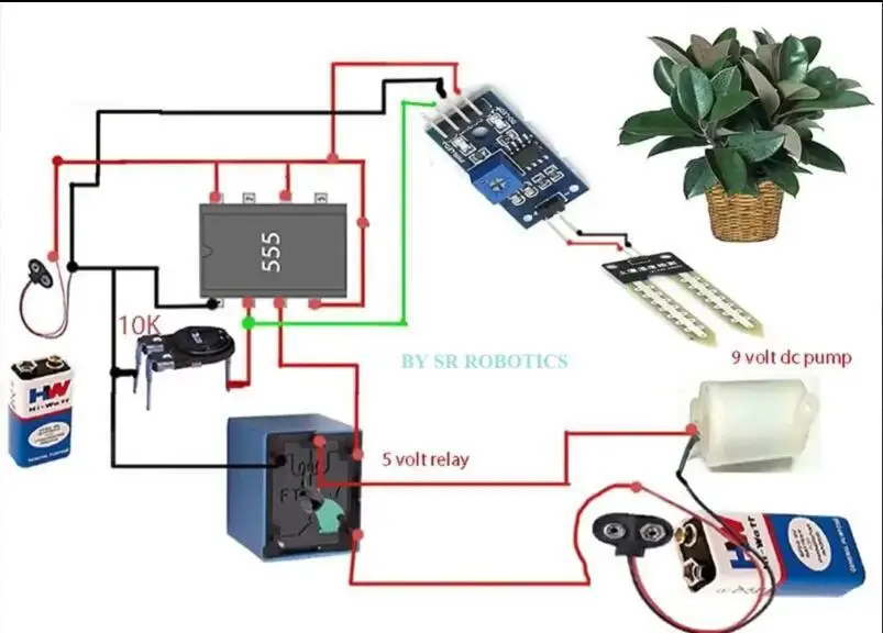 1/3 Stück Bodenfeuchte-Hygrometer-Sensor-Modul für Arduino Entwicklungsboard DIY Roboter Smart Car – Detail 1