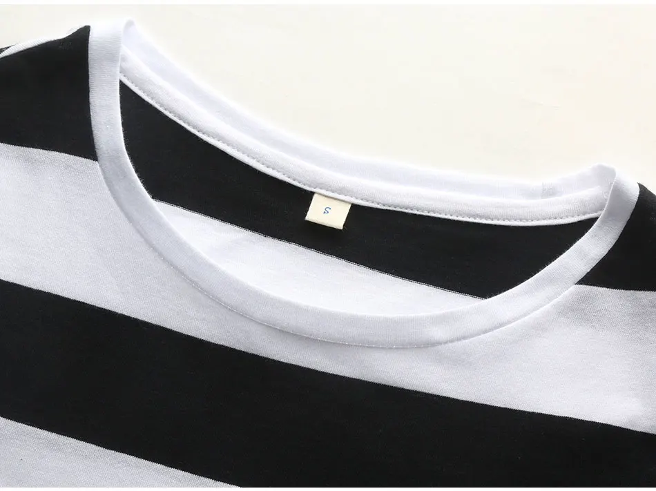 T Shirts Stripes Long Sleeve Tees for Men Round Neck Men Striped Leisure Casual Red White Cos Cosplay Halloween Costume Party