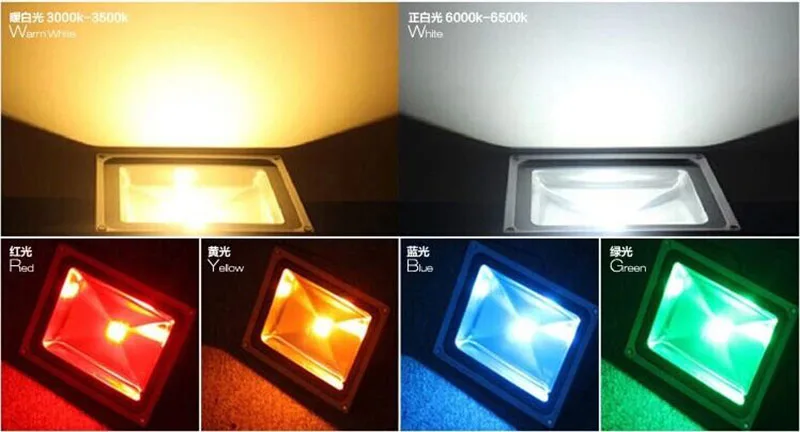 LED Light Matrix COB zintegrowana lampa Chip DIY reflektory LED reflektory na zewnątrz wysoko moc 20W 30W 50W 70W 100W biały czerwony zielony