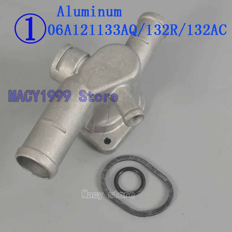 Aluminium alloy Cooling Coolant Hose Connector Supercharger Pipe fit For Golf MK4 Bettle A3 S3 TT Seat Leon 1.6 1.8T