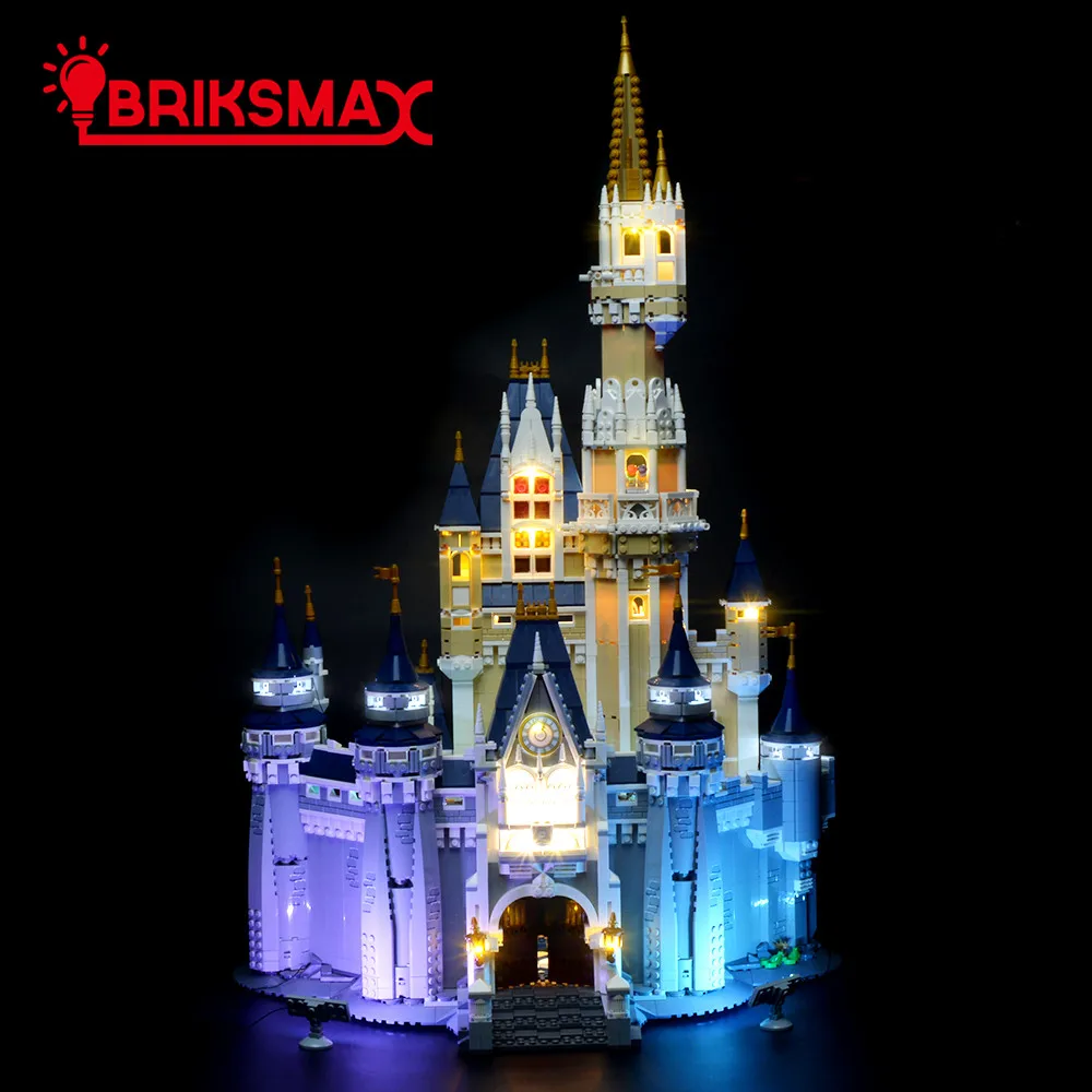 

BriksMax Led Light Kit for 71040 Cinderella Princess Castle Building Blocks Set (NOT Include the Model) Bricks Toys for Children