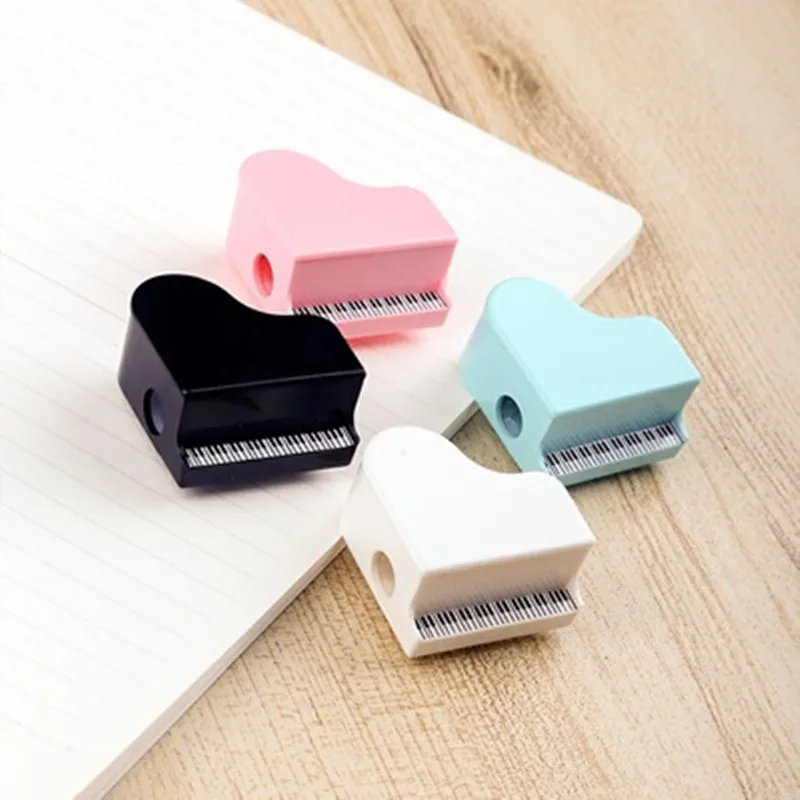 Creative grand piano shape pencil sharpener music student keyboard instrument pencil sharpeners gift School Office stationery