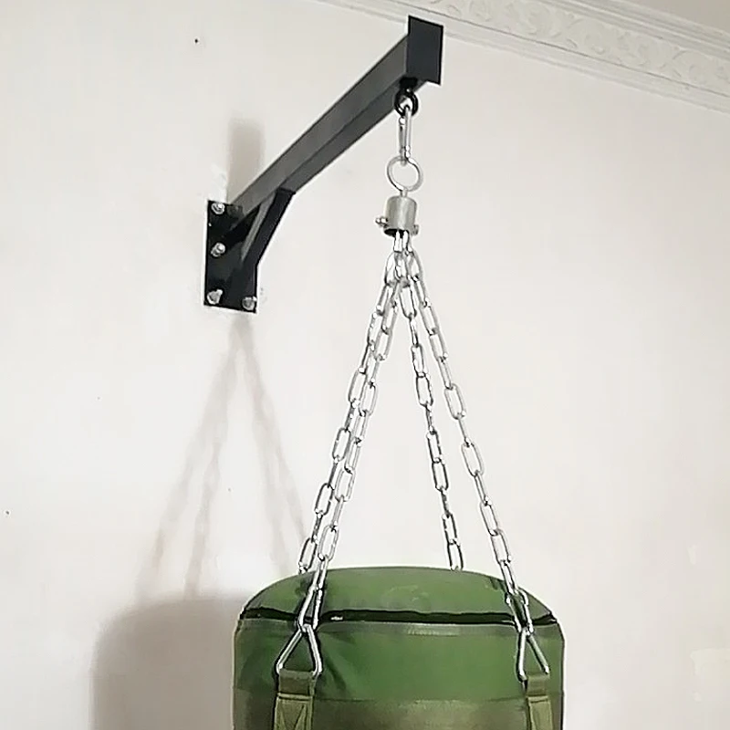 30/40cm Heavy Duty Wall Mounted Sandbag Frame with Screws Punching Boxing Bag Bracket Attachments Fitness Equipment for Home Gym