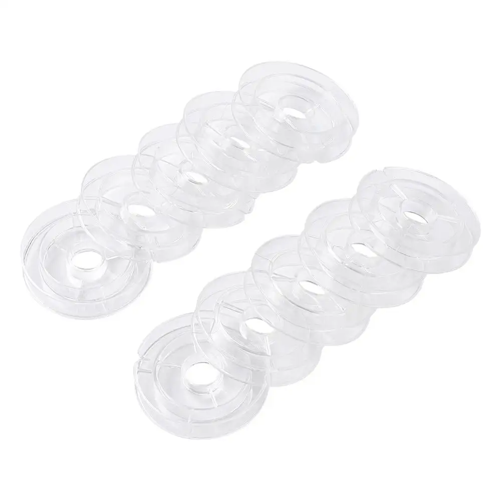 Imagem -03 - Carretéis de Plástico para Roda Transparente para Miçangas Fio Linha Fio Atacado Tamanho 50x10 mm 200 Pcs