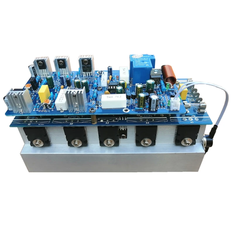 

Mono 500W high power 10 PCS TTA1943 TTC5200 audio tube home Fever HIFI audio amplifier board with radiator