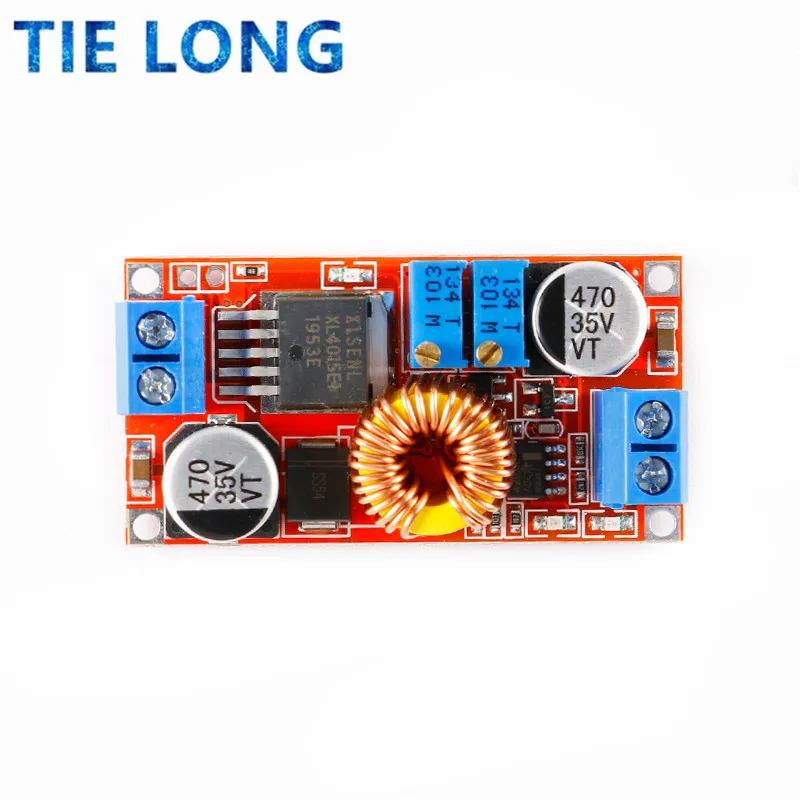 1pcs XL4015 E1 5A DC to DC CC CV Lithium Battery Step down Charging Board Led Power Converter Lithium Charger Module