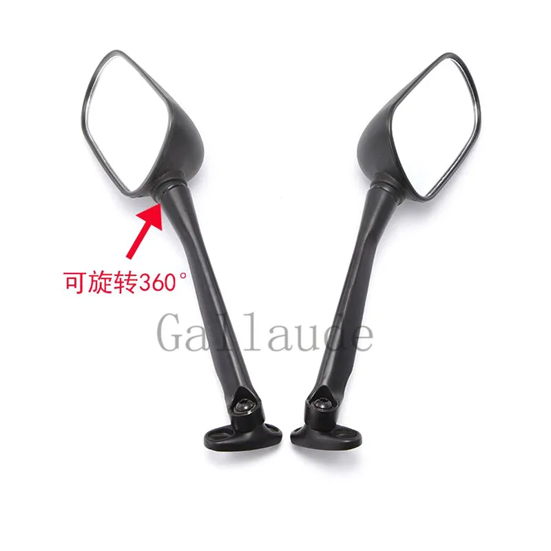 Motorcycle Rearview Mirror Racing Sport Bike Long Rod Side Mirrors For HONDA CBR600 CBR600RR CBR1000 CBR1000RR