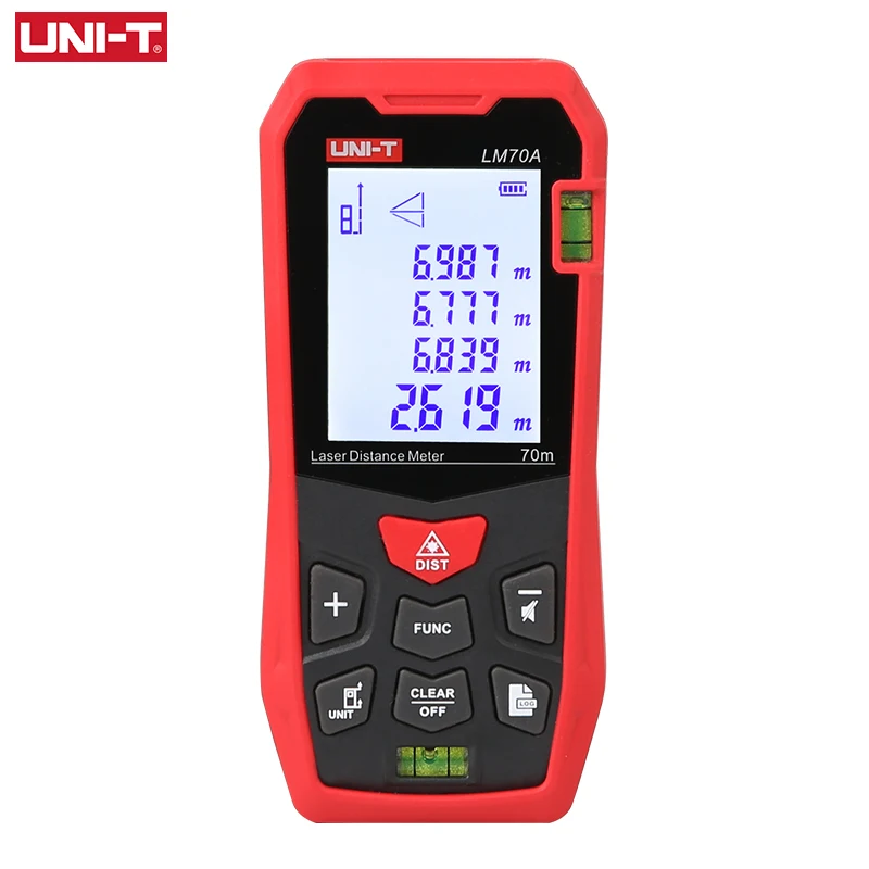 UNI-T Laser Afstandsmeter LM50A LM70A LM100A LM120A Digitale Afstand Meter Elektronische Meetlint Meetinstrumenten