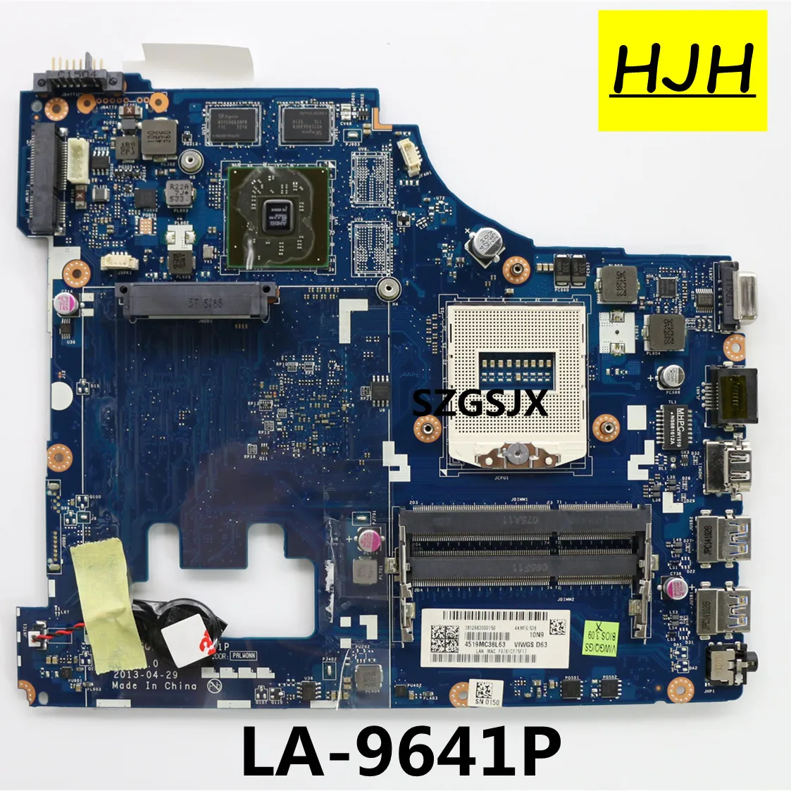 FOR Lenovo G510 Laptop Motherboard VIWGQ / GS LA-9641P ,GPU  R5 M230   216-0856010  100% Test Work