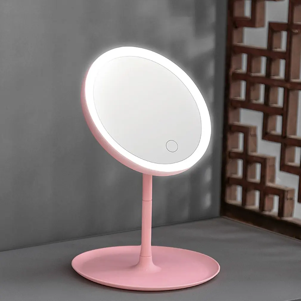 Makeup Mirror With Led Light Dressing Table Mirror Beauty Ring Light Mirror Beauty Tools For Photo Fill Light Small Mirrors