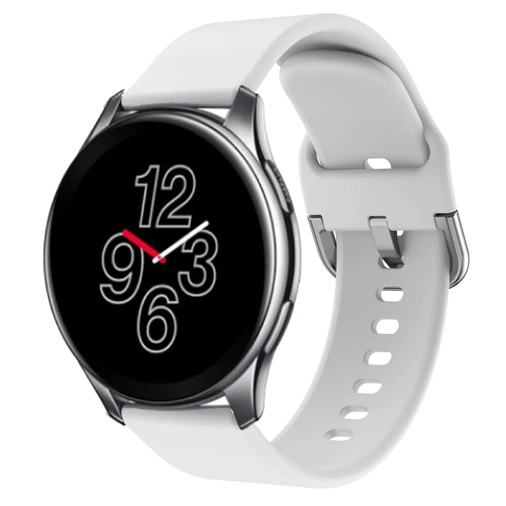 For Oneplus Watch Strap Watchband Silicone Bracelet 22mm Replacement Band For Amazfit GTR 2 2E 47mm Stratos 3 Pace Wristband