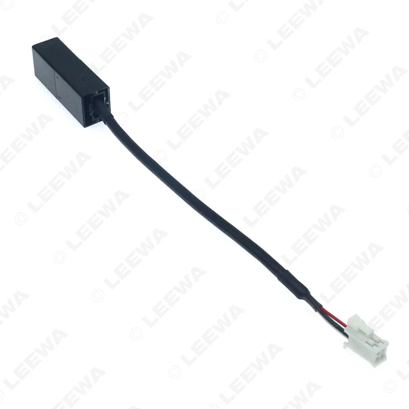 LEEWA Car Radio Audio 4Pin Connector to USB Input Wire Adapter For Honda CRV City Mitsubishi ASX USB Cable #CA6366