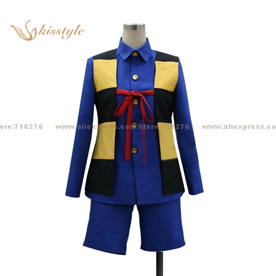 

Kisstyle Fashion Gegege no Kitaro Kitaro Uniform Cosplay Clothing Cos Costume,Customized Accepted