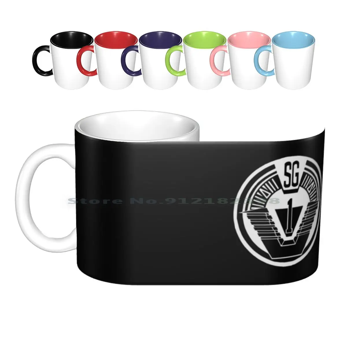 Stargate Sg1 Ceramic Mugs Coffee Cups Milk Tea Mug Sgi Stargate Atlantis Sci Fi Stargate Tealc Scifi Geek Jack Space Universe