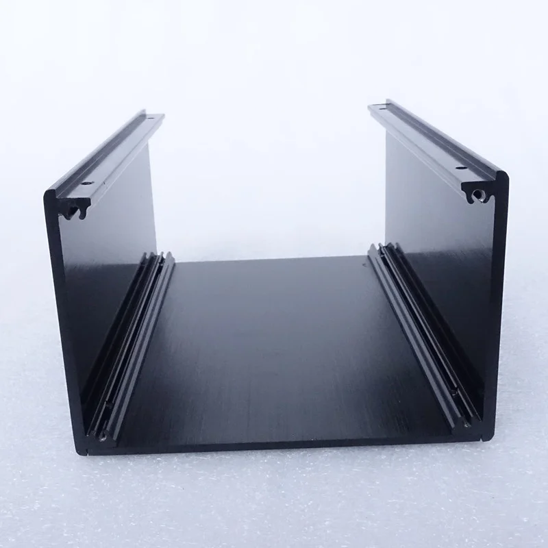 BRZHIFI-caja de aluminio personalizada BZ1409P de alta calidad para chasis de fuente de alimentación, carcasa de Metal Industrial, caja de instrumentos DIY