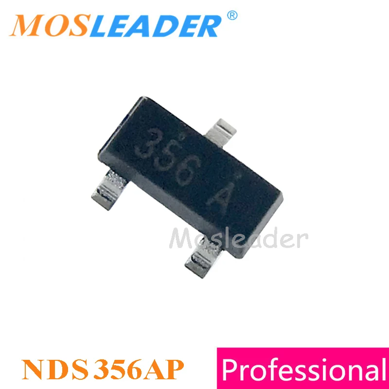 Mosleader NDS352AP NDS356AP SOT23 3000PCS NDS352A NDS352 NDS356 NDS356A P-Channel 20V 30V Made in China High quality