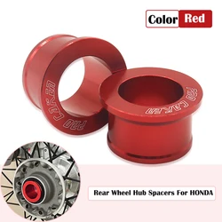 CNC Rear Wheel Hub Spacers Kit For Honda CR125 CR250 CRF 250 CRF 450R CRF 450X CRF250 CRF450R CRF450X Motocycle Drit Pit Bike