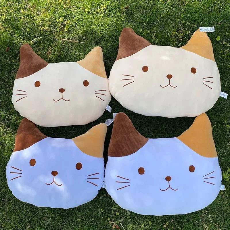 

Cartoon Animal Cat Plush Toys Pillow Doll Stuffed Sleeping Pillow Cushion Soft Dolls Sofa Decoration Birthday Gifts for Children