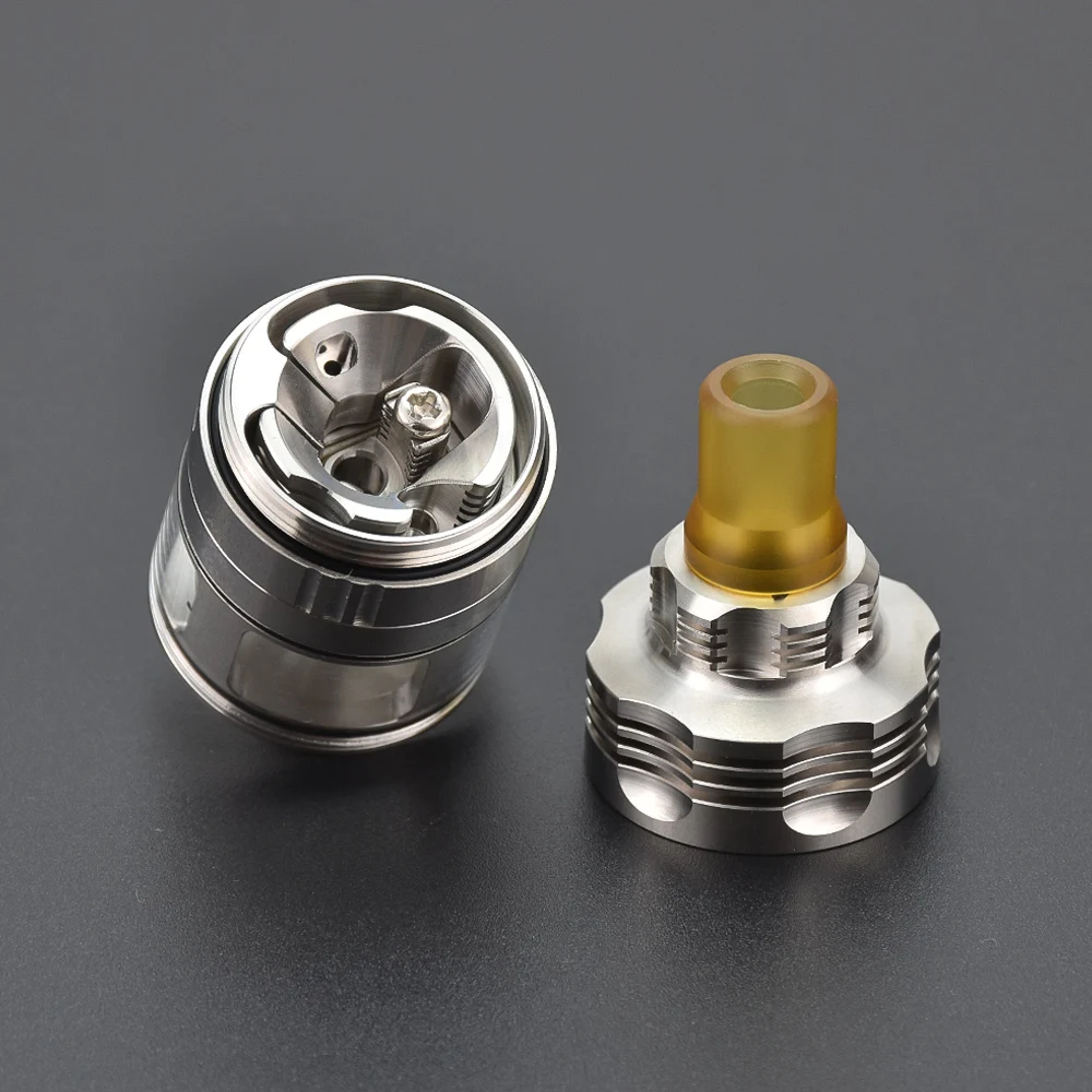 Wolfcoolvape-خزان سجائر إلكتروني ، أوميزون ، لفائف مفردة ، خيط ، من من من ، من ، من نوع S61 Mtl RTA ، 22 ، شو شو شو