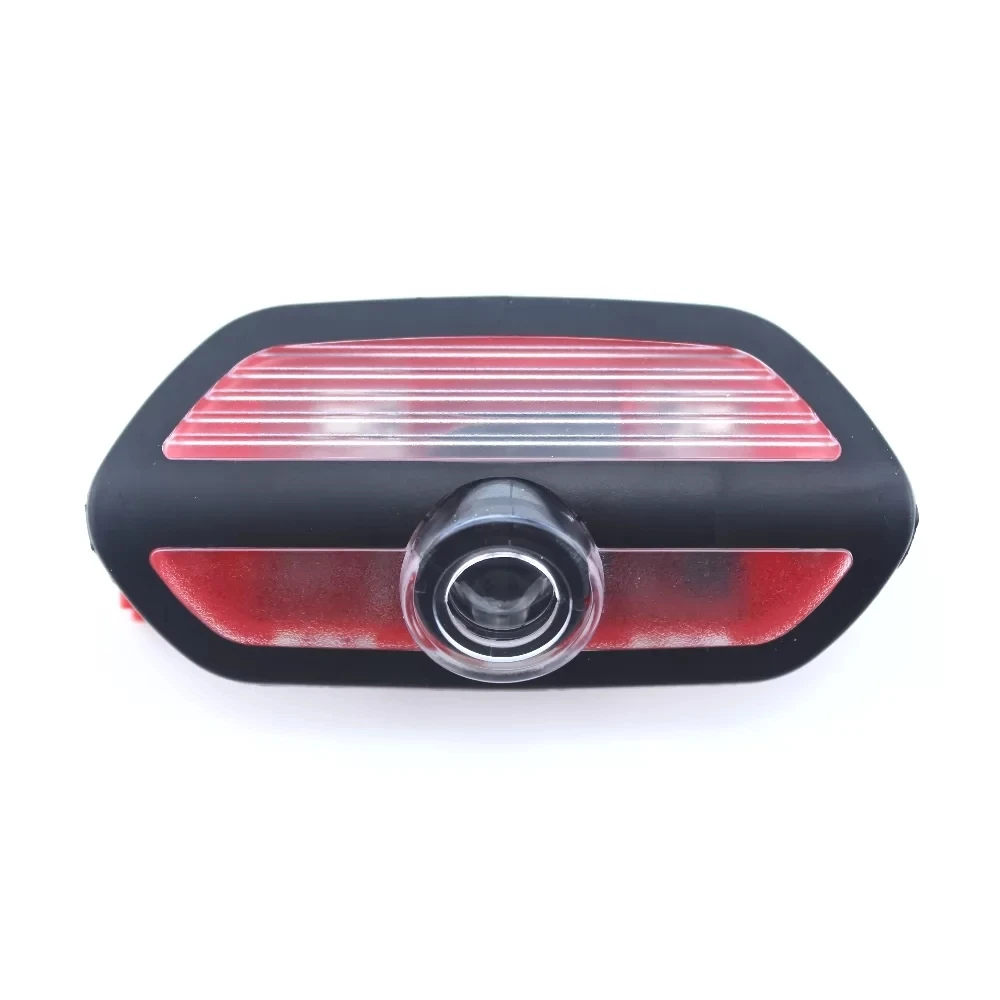 QCDIN For Mercedes benz LED Decoration Shadow Projector Light Car Door Welcome Logo Light For S-Class W222 2014 -- 2017