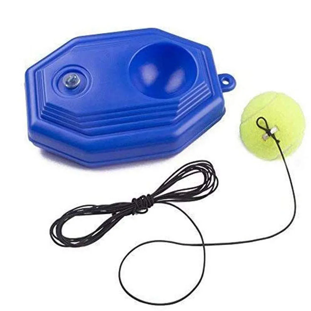 Tennis Trainer Rebounder Baseboard with Long Rope, Perfect Solo, Self-Study Equipment, Practice Training