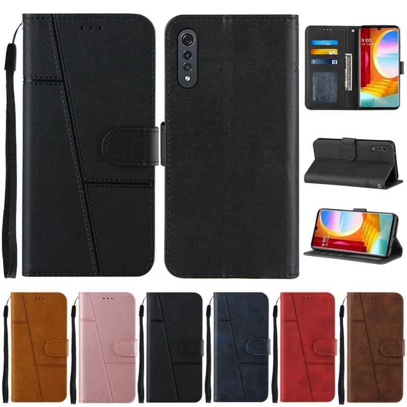 For LG Velvet Case Flip Wallet Book Cover For LG Velvet 5G Phone Case on for LG Velvet LM-G900N LM-G910 Protective Cases Coque