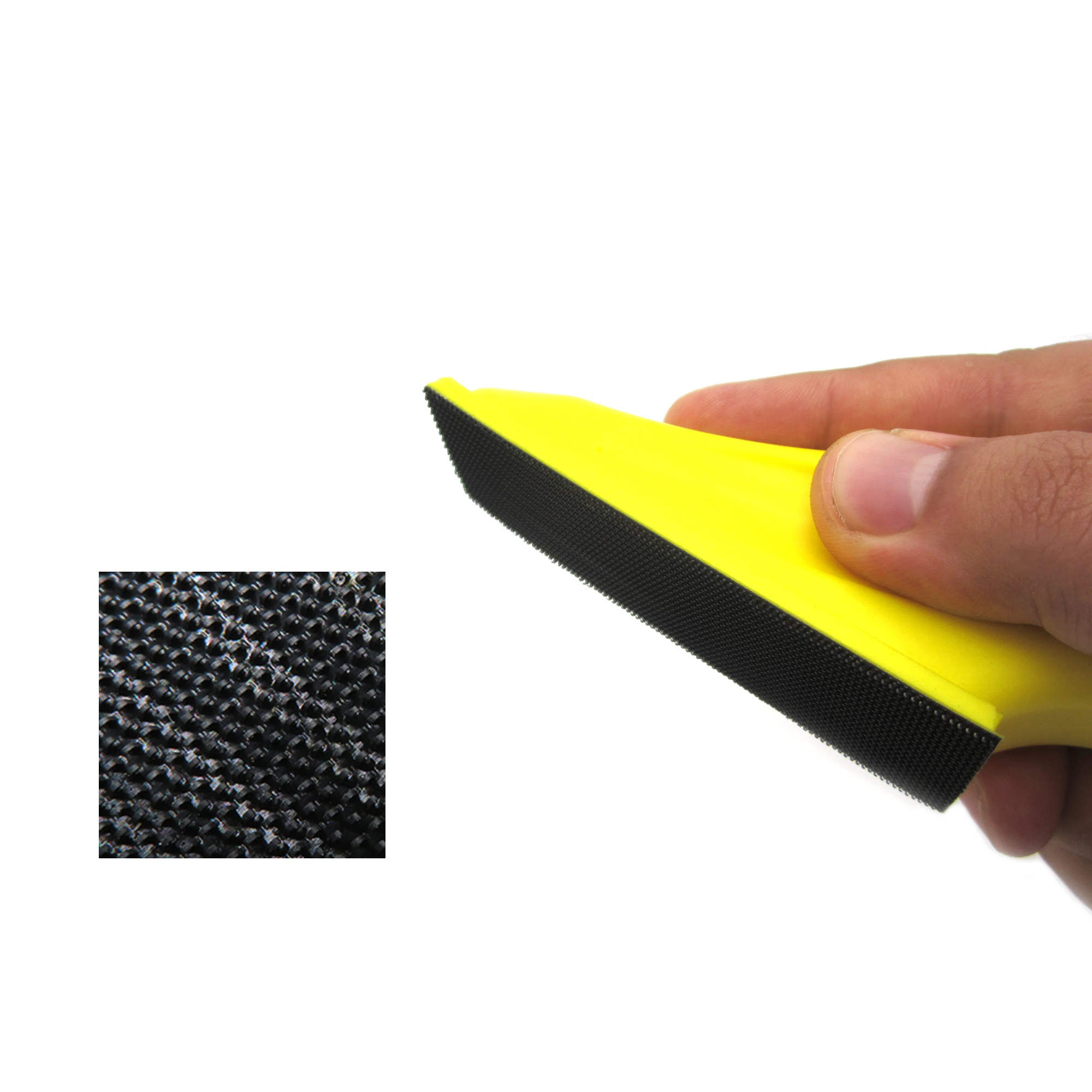 27X90mm prostokąt Hook & Loop Back-up podkładki szlifierskie do materiałów ściernych papier ścierny tarcze szlifierskie do obróbki drewna ręczne narzędzia do polerowania