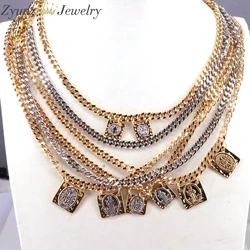 5PCS, San Benito necklace Charm collar necklace chocker necklace for women religion jewelry fashion gift