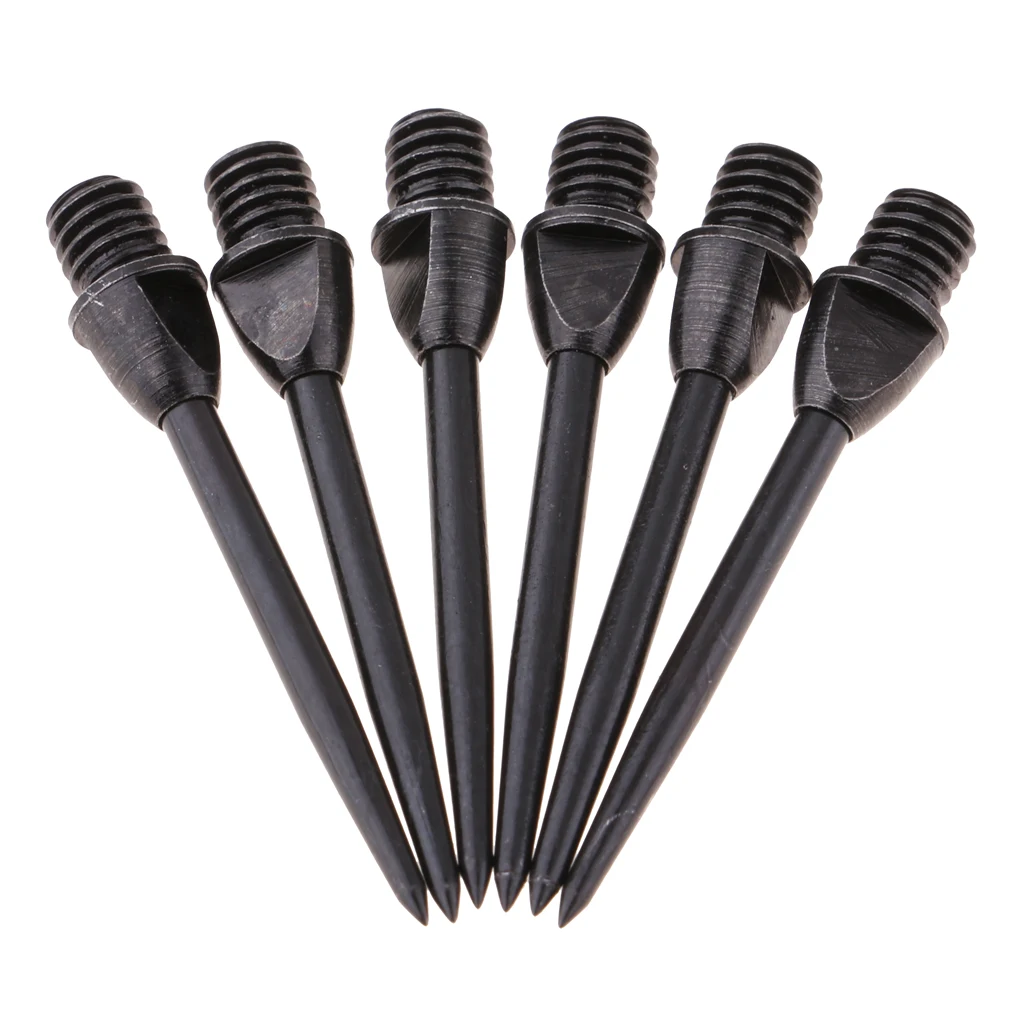 6-Pack Hammerhead Steel Tip Replacement Points – Standard 2BA Screw Thread