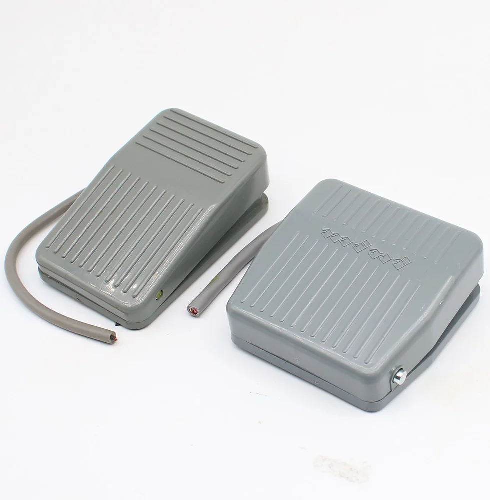 

High-quality Footswitch FS-201 TFS-1 Nonslip Momentary Electric Power Foot Pedal Switch 10A 250V 380V Pedal Controller