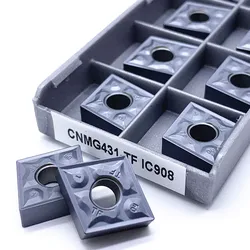 CNMG120404 IC908 CNMG120408 TF IC907 외부 선반 도구 고품질 CNMG 120404 120408 절단 도구, CNC 선반 인서트