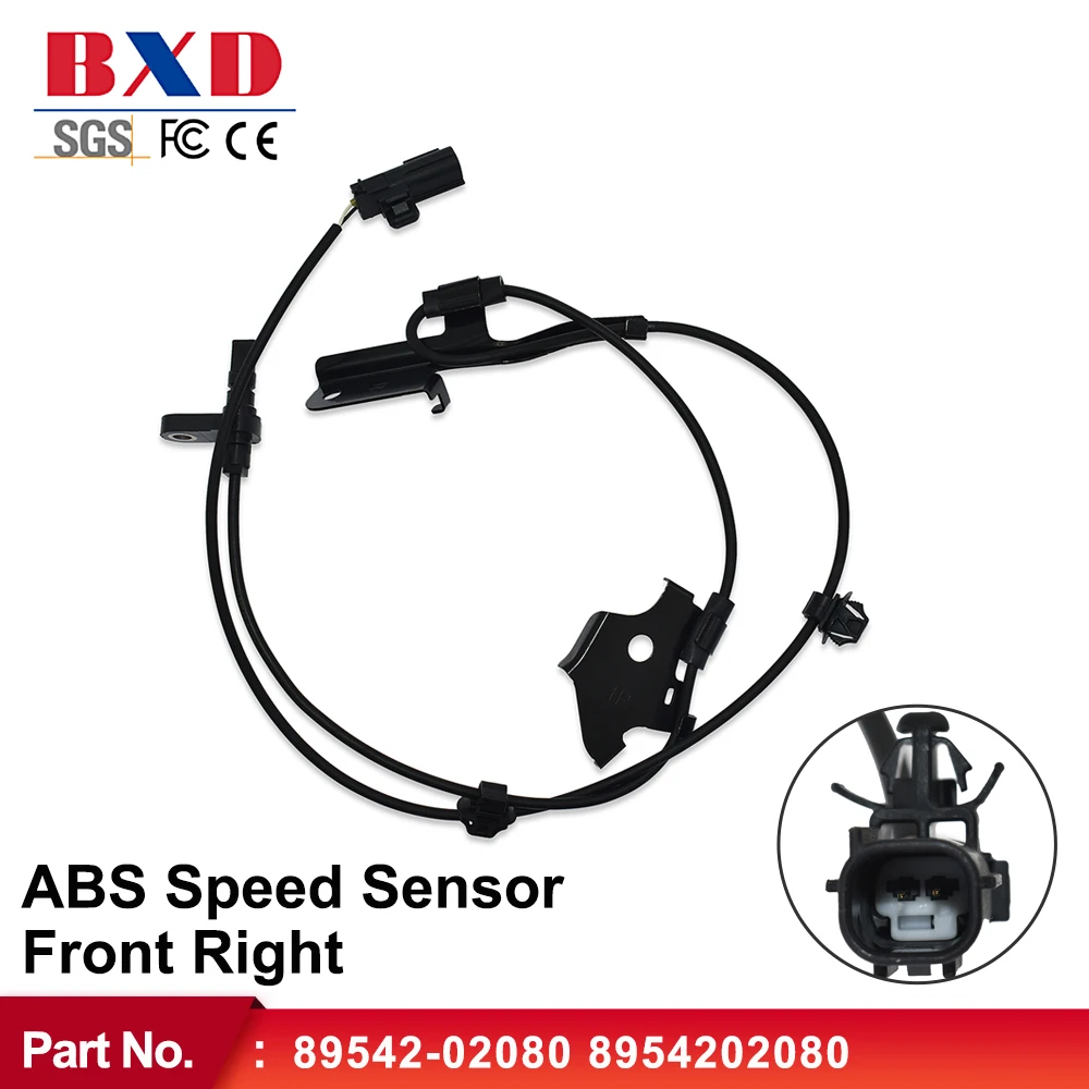 High Quality ABS Speed Sensor Front Right 89542-02080 8954202080 For 2007-2012 Toyota Corolla e140 e150