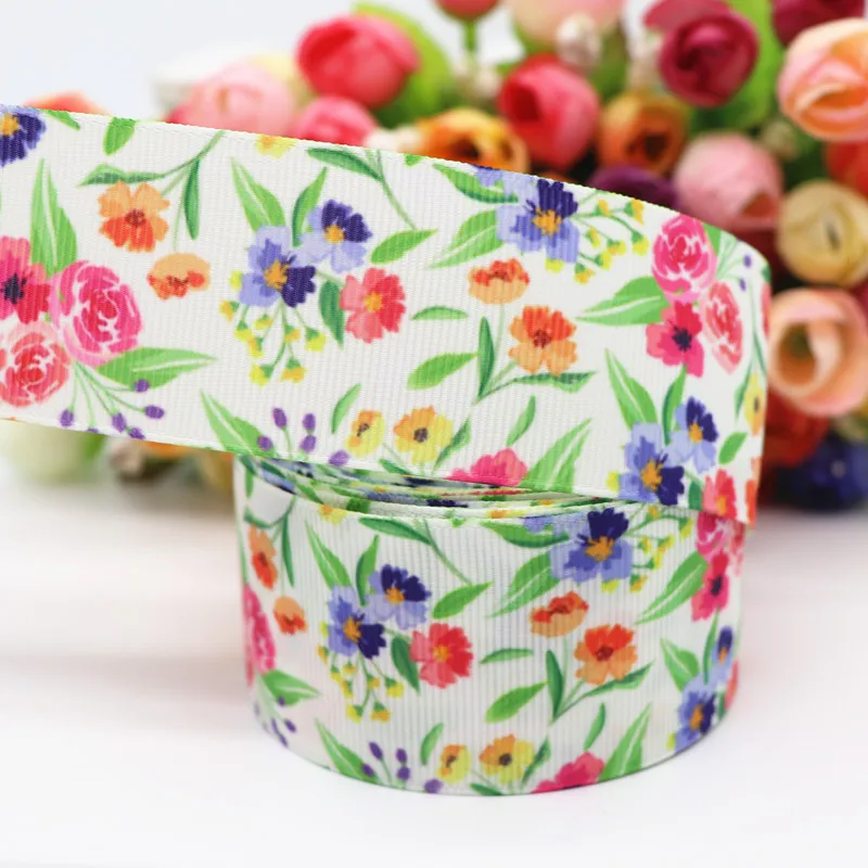 10 Yards 1,5'' 38MM Ripsband mit Blumen- und Tiermotiven für Haarschleifen, DIY-Bastelmaterial Y19081602 – Detail 6