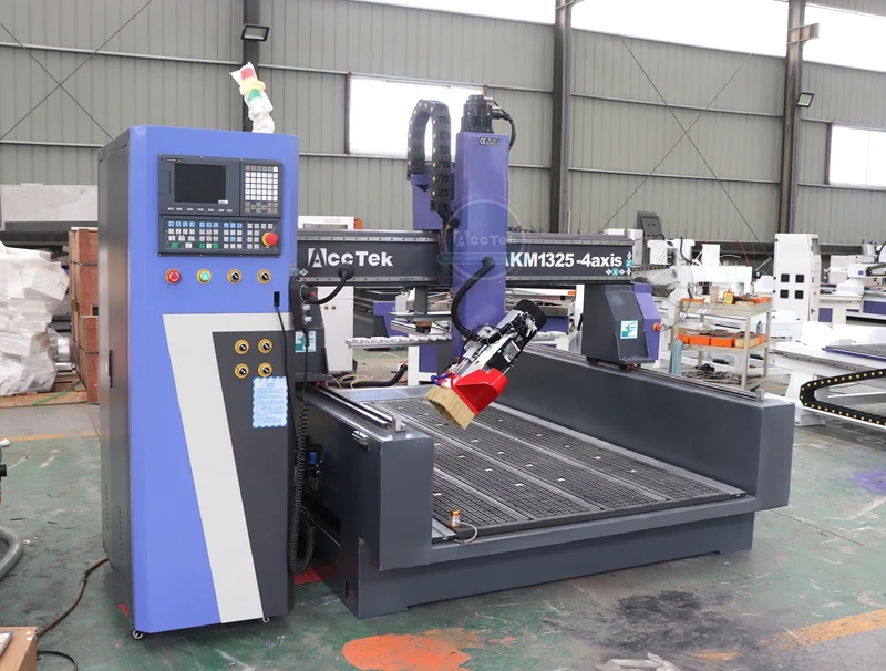 Mandrino ruota 180 gradi 4 assi Router di legno fresatura CNC intaglio prezzo della macchina