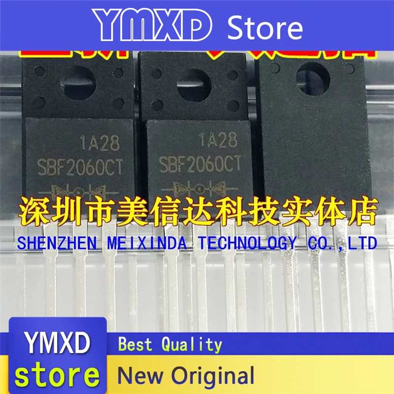 Diodo Schottky, nuevo, Original, SBF2060CT, 20A60V, TO220F, 10 unids/lote, disponible